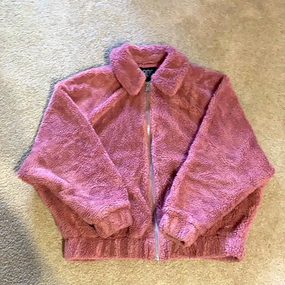 BDG oversized faux fur coat